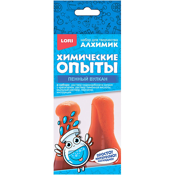 Химические опыты Lori Пенный вулкан. Красный, Разноцветный, Химические опыты Lori Пенный вулкан. Красный
Химические опыты Lori Пенный вулкан. Красный, Разноцветный, Химические опыты Lori Пенный вулкан. Красный