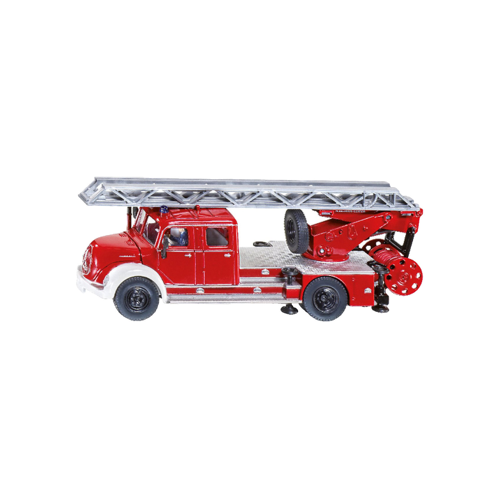 SIKU 4114 Пожарная машина с лестницей Magirus 1:50 SIKU 4114 Пожарная машина с лестницей Magirus 1:50Коллекционные модели<br>SIKU (СИКУ) 4114 Пожарная машина с лестницей Magirus 1:50<br><br>У машины корпус, кузов, кабина и шасси выполнены из металла, из прозрачной пластмассы выполнены «стекла» кабины. Колёса пожарной машины из резины, машину можно катать. Пожарная лестница выдвигается, поднимается и поворачивается, боковые опоры опускаются. Капот и крышки отсеков, в которых располагается дополнительное оборудование у машины, открываются. В кабине размещена фигурка водителя. Под лестницами на крыше есть запасное колесо. Позади пожарной машины расположена съемная катушка с пожарным шлангом, пожарный шланг разматывается. <br><br>Дополнительная информация:<br>-Материал: металл с элементами пластмассы<br>-Размер игрушки: 15,5 x 5,0 x 5,7 см<br>-Масштаб: 1:50<br><br>Игрушечная модель пожарной машины для маленького спасателя идеально дополнит коллекцию малыша. Игра с моделями SIKU (СИКУ) развивает воображение, мышление, память, мелкую моторику рук и координацию движений детей.<br><br>SIKU (СИКУ) 4114 Пожарную машину с лестницей Magirus 1:50 можно купить в нашем магазине.<br><br>Ширина мм: 205<br>Глубина мм: 91<br>Высота мм: 53<br>Вес г: 287<br>Возраст от месяцев: 36<br>Возраст до месяцев: 96<br>Пол: Мужской<br>Возраст: Детский<br>SKU: 1520049