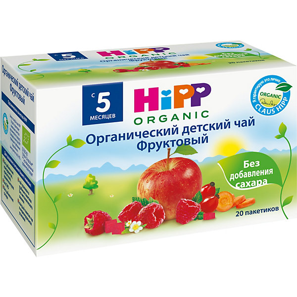 

Детский чай HiPP фруктовый, с 5 мес