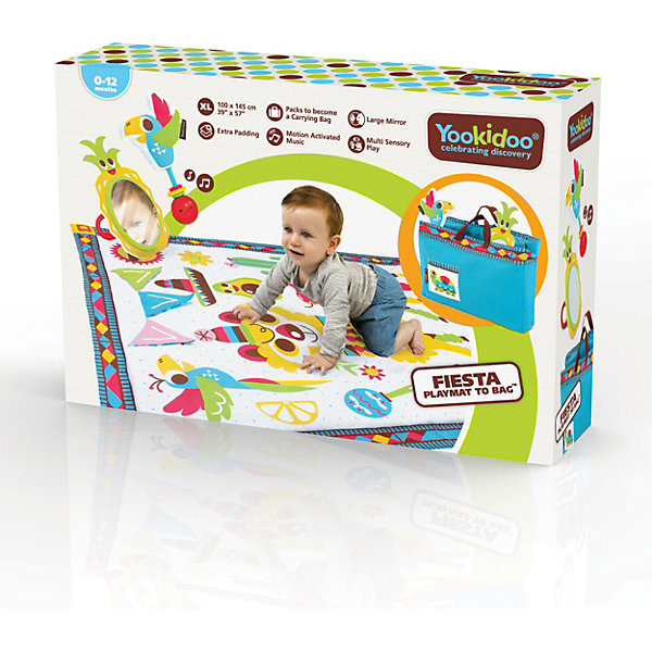 Игровой коврик XL Yookidoo "Фиеста, Разноцветный, Игровой коврик XL Yookidoo "Фиеста"
Игровой коврик XL Yookidoo "Фиеста, Разноцветный, Игровой коврик XL Yookidoo "Фиеста"