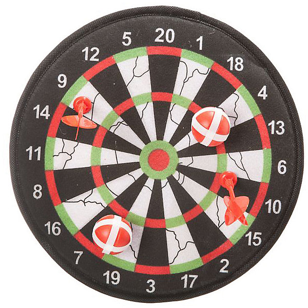 Дартс на липучках с шариками и дротиками
Дартс на липучках с шариками и дротиками