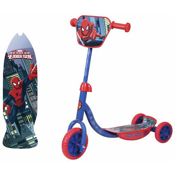 Трёхколёсный самокат 1Toy Marvel Человек-Паук, Atlantikblau, Трёхколёсный самокат 1Toy Marvel Человек-Паук
Трёхколёсный самокат 1Toy Marvel Человек-Паук, Atlantikblau, Трёхколёсный самокат 1Toy Marvel Человек-Паук