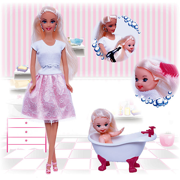 Набор кукол Toys Lab "Весёлое купание" Ася с малышкой, Розовый, Набор кукол Toys Lab "Весёлое купание" Ася с малышкой
Набор кукол Toys Lab "Весёлое купание" Ася с малышкой, Розовый, Набор кукол Toys Lab "Весёлое купание" Ася с малышкой