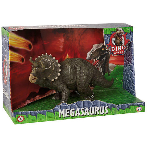 Игровая фигурка HTI Dino World Трицератопс, 28 см, Серый, Игровая фигурка HTI Dino World Трицератопс, 28 см
Игровая фигурка HTI Dino World Трицератопс, 28 см, Серый, Игровая фигурка HTI Dino World Трицератопс, 28 см