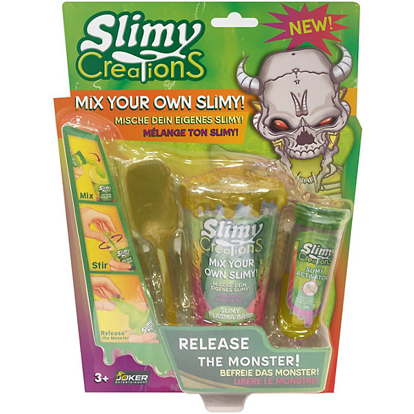 Набор для создания слайма Slimy "Слайми: монстры", с игрушкой, Разноцветный, Набор для создания слайма Slimy "Слайми: монстры", с игрушкой
Набор для создания слайма Slimy "Слайми: монстры", с игрушкой, Разноцветный, Набор для создания слайма Slimy "Слайми: монстры", с игрушкой