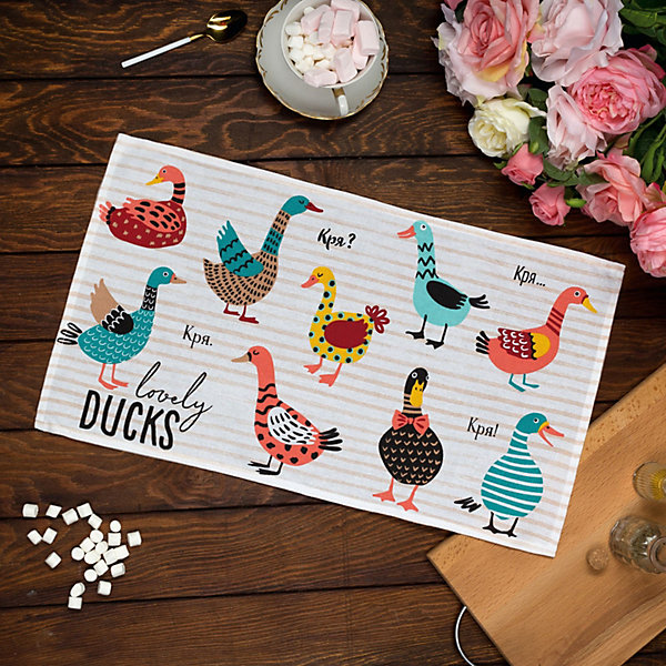 Кухонное полотенце Доляна Lovely Ducks, 35х60 см, Белый, Кухонное полотенце Доляна Lovely Ducks, 35х60 см
Кухонное полотенце Доляна Lovely Ducks, 35х60 см, Белый, Кухонное полотенце Доляна Lovely Ducks, 35х60 см