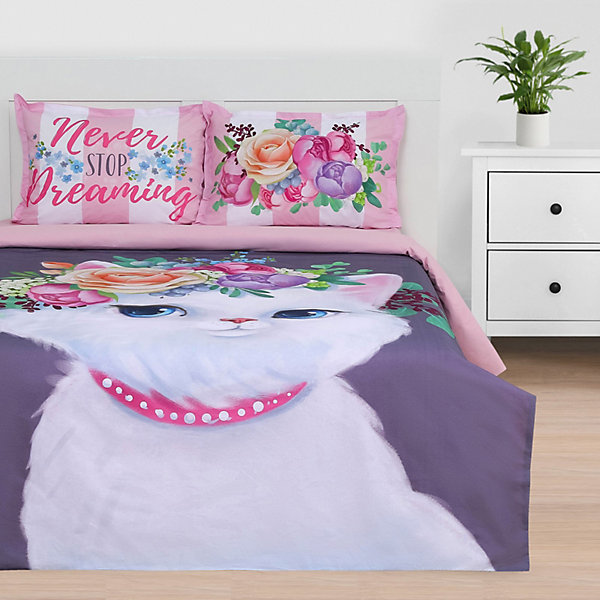 Комплект постельного белья Этель Dreaming cat, 1,5-спальное, Розовый, Комплект постельного белья Этель Dreaming cat, 1,5-спальное
Комплект постельного белья Этель Dreaming cat, 1,5-спальное, Розовый, Комплект постельного белья Этель Dreaming cat, 1,5-спальное
