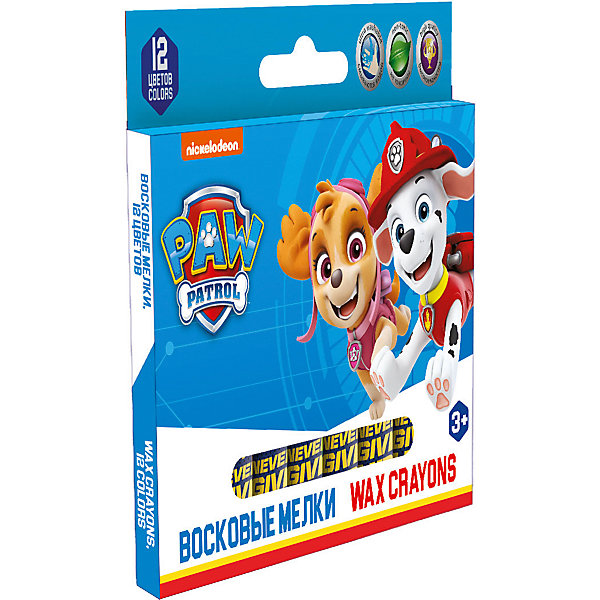 Набор восковых мелков Paw Patrol, 12 цветов, Разноцветный, Набор восковых мелков Paw Patrol, 12 цветов
Набор восковых мелков Paw Patrol, 12 цветов, Разноцветный, Набор восковых мелков Paw Patrol, 12 цветов