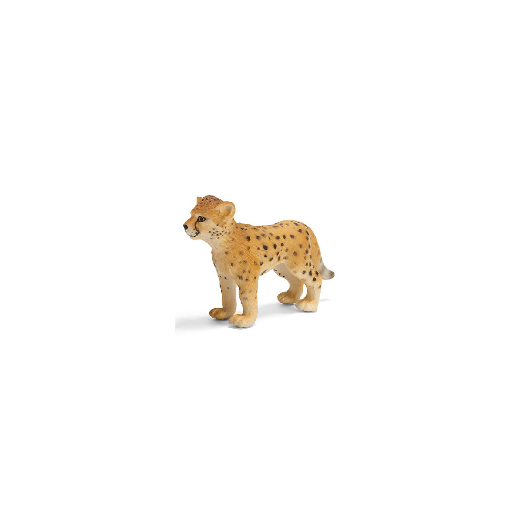 Schleich Детеныш гепарда, Schleich фигурки игрушки schleich корова черный ангус