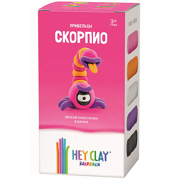 Легкий пластилин HEY CLAY Залипаки "Скорпио, Разноцветный, Легкий пластилин HEY CLAY Залипаки "Скорпио"
Легкий пластилин HEY CLAY Залипаки "Скорпио, Разноцветный, Легкий пластилин HEY CLAY Залипаки "Скорпио"