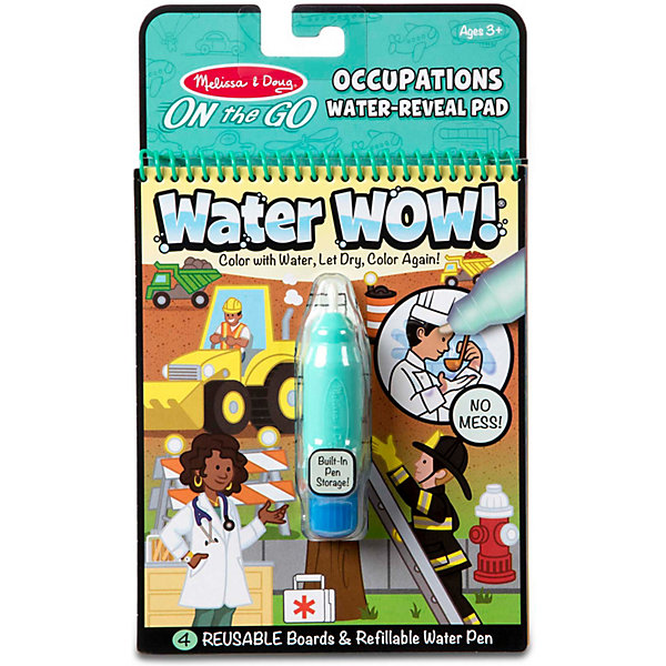 Книжка-раскраска Melissa&Doug Рисуем водой. Профессии, Разноцветный, Книжка-раскраска Melissa&Doug Рисуем водой. Профессии
Книжка-раскраска Melissa&Doug Рисуем водой. Профессии, Разноцветный, Книжка-раскраска Melissa&Doug Рисуем водой. Профессии