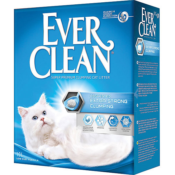 Наполнитель для кошачьих туалетов Ever Clean Extra Strong Clumpin Unscented комкующийся, 10 л
Наполнитель для кошачьих туалетов Ever Clean Extra Strong Clumpin Unscented комкующийся, 10 л