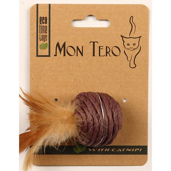 Игрушка для кошки Mon Tero Эко шарик с кошачьей мятой, 5 см
Игрушка для кошки Mon Tero Эко шарик с кошачьей мятой, 5 см