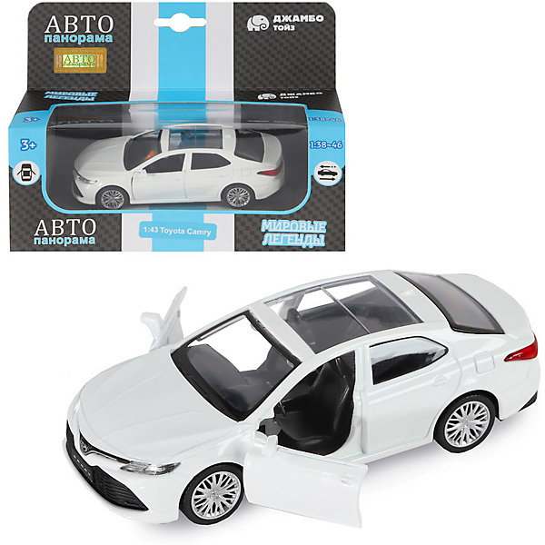 Машинка Автопанорама Toyota Camry, 1:43, Белый, Машинка Автопанорама Toyota Camry, 1:43
Машинка Автопанорама Toyota Camry, 1:43, Белый, Машинка Автопанорама Toyota Camry, 1:43