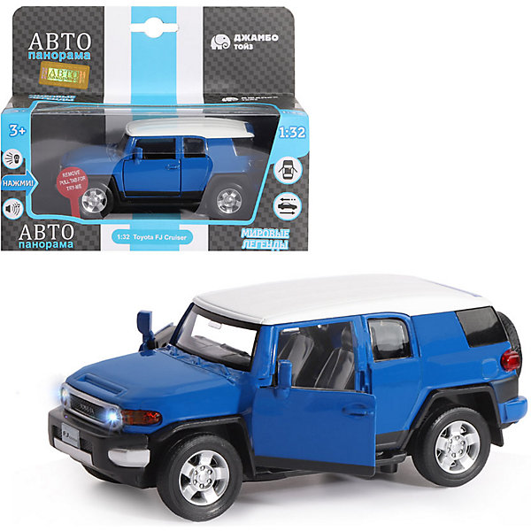 Машинка Автопанорама Toyota FJ Cruiser, 1:32, Atlantikblau, Машинка Автопанорама Toyota FJ Cruiser, 1:32
Машинка Автопанорама Toyota FJ Cruiser, 1:32, Atlantikblau, Машинка Автопанорама Toyota FJ Cruiser, 1:32