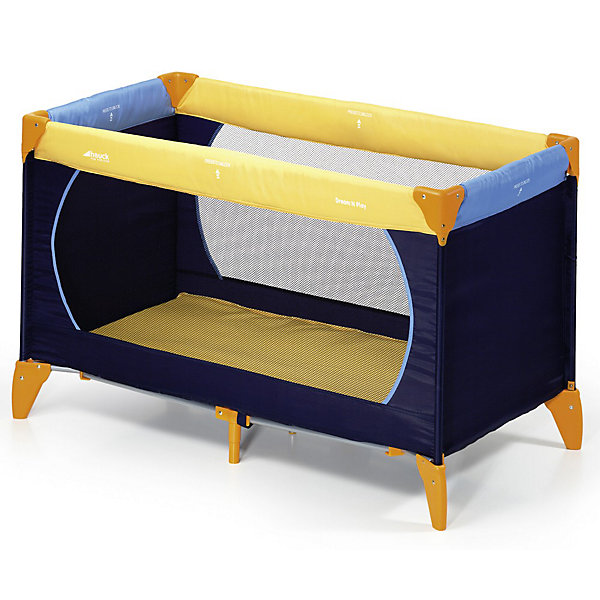 Манеж Dream`n Play, Hauck, yellow/blue/navy