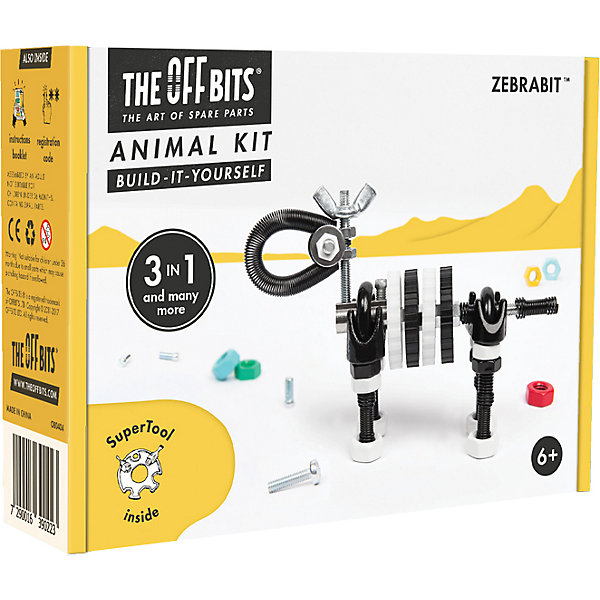 Конструктор The Offbits Zebrabit, 47 элементов, Разноцветный, Конструктор The Offbits Zebrabit, 47 элементов
Конструктор The Offbits Zebrabit, 47 элементов, Разноцветный, Конструктор The Offbits Zebrabit, 47 элементов