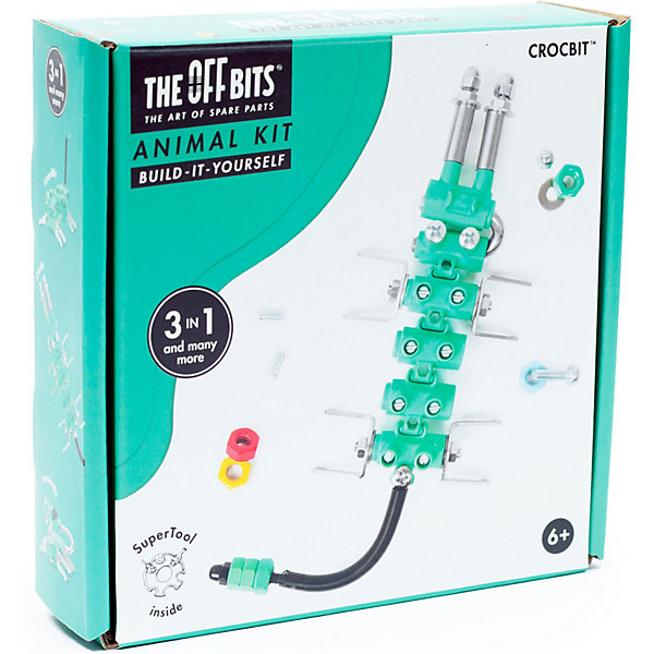 Конструктор The Offbits Crocbit, 60 элементов, Разноцветный, Конструктор The Offbits Crocbit, 60 элементов
Конструктор The Offbits Crocbit, 60 элементов, Разноцветный, Конструктор The Offbits Crocbit, 60 элементов