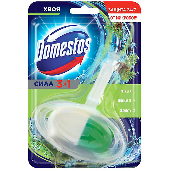 Блок для унитаза Domestos Хвоя, 40 г, Weiß/beige, Блок для унитаза Domestos Хвоя, 40 г
Блок для унитаза Domestos Хвоя, 40 г, Weiß/beige, Блок для унитаза Domestos Хвоя, 40 г