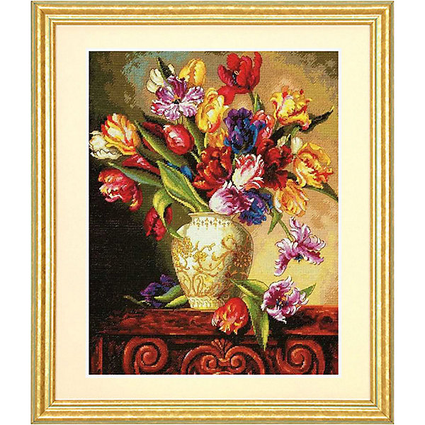 Набор для вышивания "Пёстрые тюльпаны" 30.4 x 38.1 см, Weiß/beige, Набор для вышивания "Пёстрые тюльпаны" 30.4 x 38.1 см
Набор для вышивания "Пёстрые тюльпаны" 30.4 x 38.1 см, Weiß/beige, Набор для вышивания "Пёстрые тюльпаны" 30.4 x 38.1 см