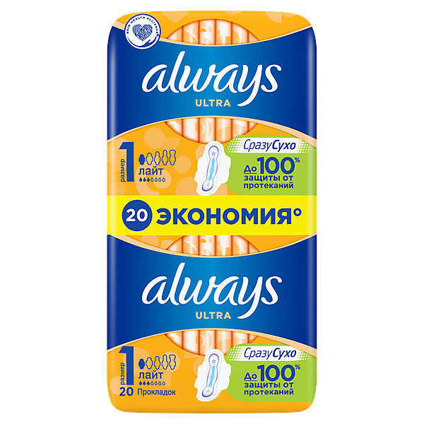 Гигиенические прокладки с крылышками Always Ultra Лайт, размер 1, 20 штук, Weiß/beige, Гигиенические прокладки с крылышками Always Ultra Лайт, размер 1, 20 штук
Гигиенические прокладки с крылышками Always Ultra Лайт, размер 1, 20 штук, Weiß/beige, Гигиенические прокладки с крылышками Always Ultra Лайт, размер 1, 20 штук