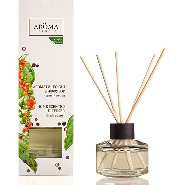 Диффузор ароматический Aroma Harmony Черный перец, 50 мл, Weiß/beige, Диффузор ароматический Aroma Harmony Черный перец, 50 мл
Диффузор ароматический Aroma Harmony Черный перец, 50 мл, Weiß/beige, Диффузор ароматический Aroma Harmony Черный перец, 50 мл
