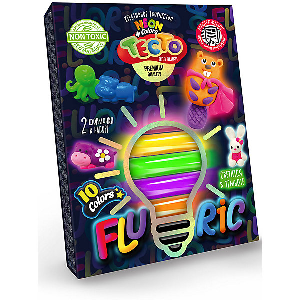 Набор для творчества Danko Toys Fluoric «Неоновое тесто для лепки», Разноцветный, Набор для творчества Danko Toys Fluoric «Неоновое тесто для лепки»
Набор для творчества Danko Toys Fluoric «Неоновое тесто для лепки», Разноцветный, Набор для творчества Danko Toys Fluoric «Неоновое тесто для лепки»