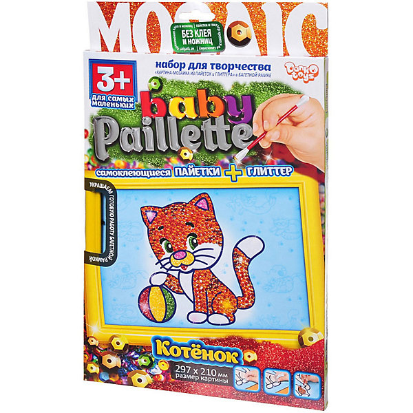 Набор для творчества Danko Toys Baby Paillette, Разноцветный, Набор для творчества Danko Toys Baby Paillette
Набор для творчества Danko Toys Baby Paillette, Разноцветный, Набор для творчества Danko Toys Baby Paillette