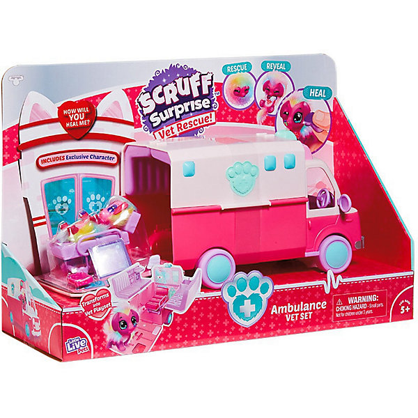 Набор Worlds Apart Scruff Surprise Скорая помощь, Розовый, Набор Worlds Apart Scruff Surprise Скорая помощь
Набор Worlds Apart Scruff Surprise Скорая помощь, Розовый, Набор Worlds Apart Scruff Surprise Скорая помощь
