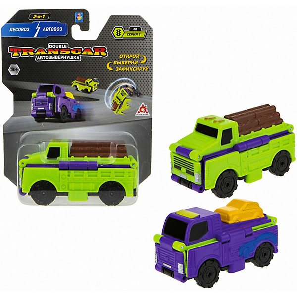 Машинка-трансформер 1Toy Transcar Double Лесовоз/автовоз, 8 см, Светло-зеленый, Машинка-трансформер 1Toy Transcar Double Лесовоз/автовоз, 8 см
Машинка-трансформер 1Toy Transcar Double Лесовоз/автовоз, 8 см, Светло-зеленый, Машинка-трансформер 1Toy Transcar Double Лесовоз/автовоз, 8 см