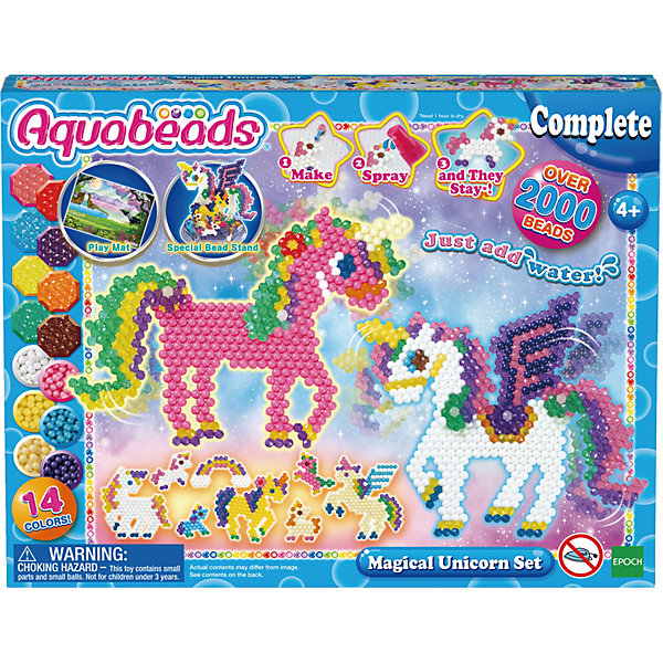 Игровой набор Aquabeads "Волшебные единороги, Синий, Игровой набор Aquabeads "Волшебные единороги"
Игровой набор Aquabeads "Волшебные единороги, Синий, Игровой набор Aquabeads "Волшебные единороги"