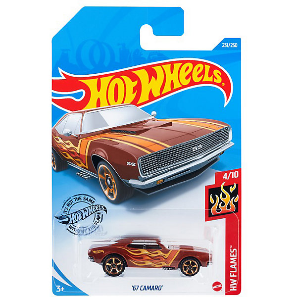 Базовая машинка Hot Wheels 67 Camaro, Разноцветный, Базовая машинка Hot Wheels 67 Camaro
Базовая машинка Hot Wheels 67 Camaro, Разноцветный, Базовая машинка Hot Wheels 67 Camaro