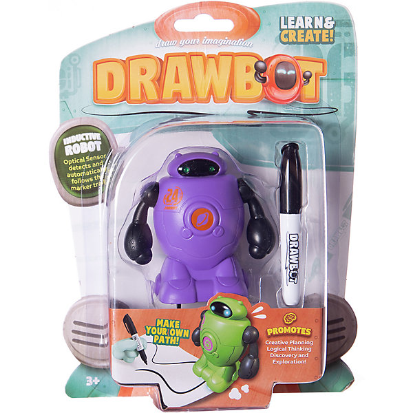 Индуктивный робот Junfa Toys Drawbot, Фиолетовый, Индуктивный робот Junfa Toys Drawbot
Индуктивный робот Junfa Toys Drawbot, Фиолетовый, Индуктивный робот Junfa Toys Drawbot
