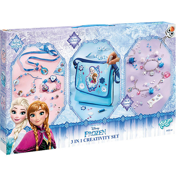 Набор для творчества 3-в-1 Totum Frozen Creativity set, Разноцветный, Набор для творчества 3-в-1 Totum Frozen Creativity set
Набор для творчества 3-в-1 Totum Frozen Creativity set, Разноцветный, Набор для творчества 3-в-1 Totum Frozen Creativity set