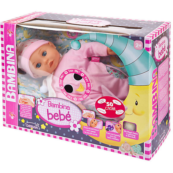 Кукла-пупс Dimian Bambina Bebe, 42 см, Розовый, Кукла-пупс Dimian Bambina Bebe, 42 см
Кукла-пупс Dimian Bambina Bebe, 42 см, Розовый, Кукла-пупс Dimian Bambina Bebe, 42 см