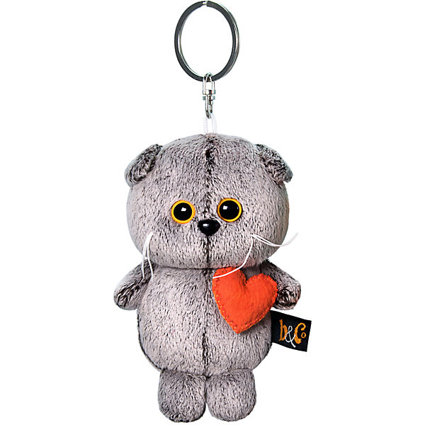 Брелок Budi Basa Кот Басик с сердечком, 12 см, Коричневый, Брелок Budi Basa Кот Басик с сердечком, 12 см
Брелок Budi Basa Кот Басик с сердечком, 12 см, Коричневый, Брелок Budi Basa Кот Басик с сердечком, 12 см