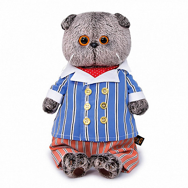 Мягкая игрушка Budi Basa Кот Басик в полосатом костюме, 19 см, Коричневый, Мягкая игрушка Budi Basa Кот Басик в полосатом костюме, 19 см
Мягкая игрушка Budi Basa Кот Басик в полосатом костюме, 19 см, Коричневый, Мягкая игрушка Budi Basa Кот Басик в полосатом костюме, 19 см
