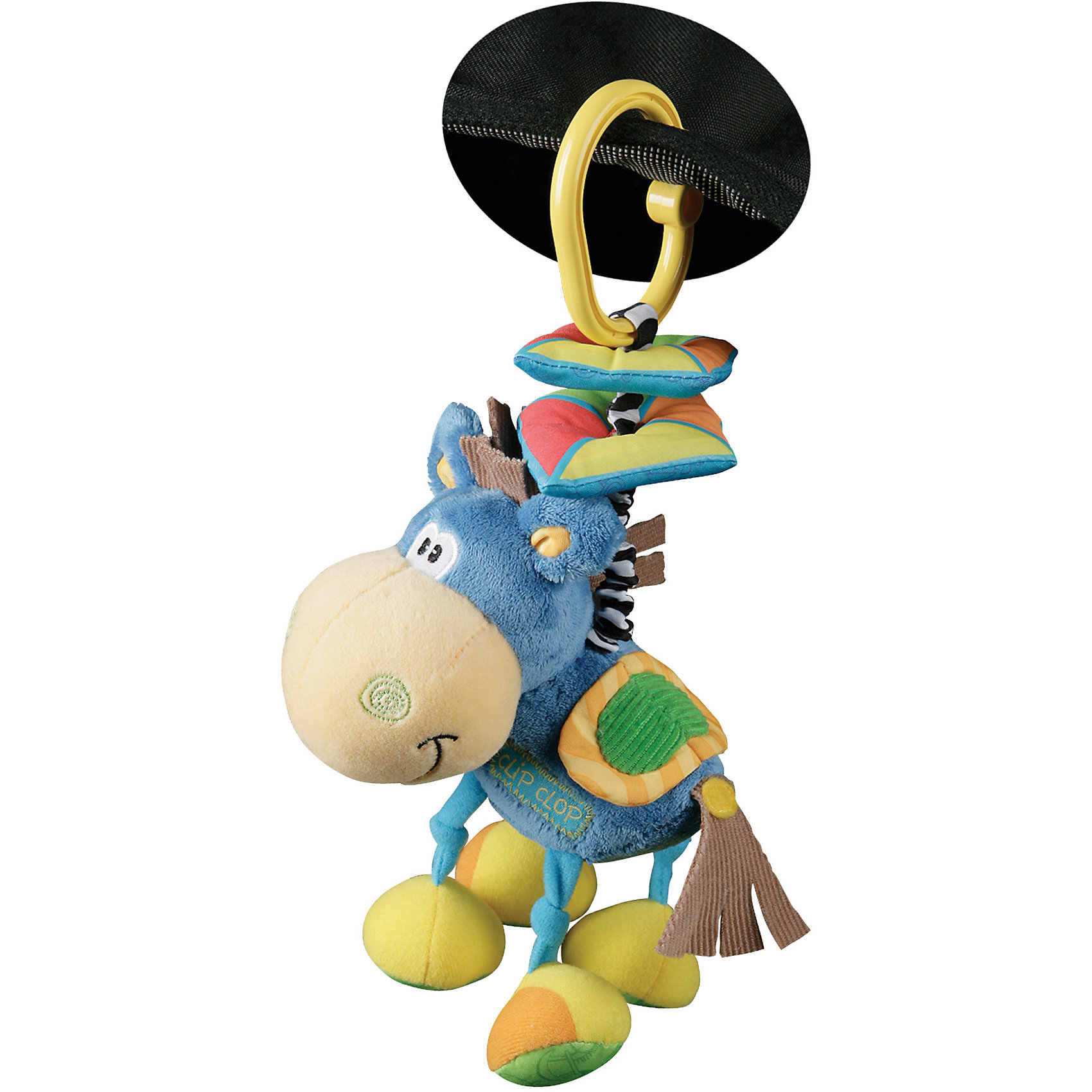 Playgro Мягкая игрушка-подвеска Ослик погремушки playgro мягкая игрушка подвеска мышка