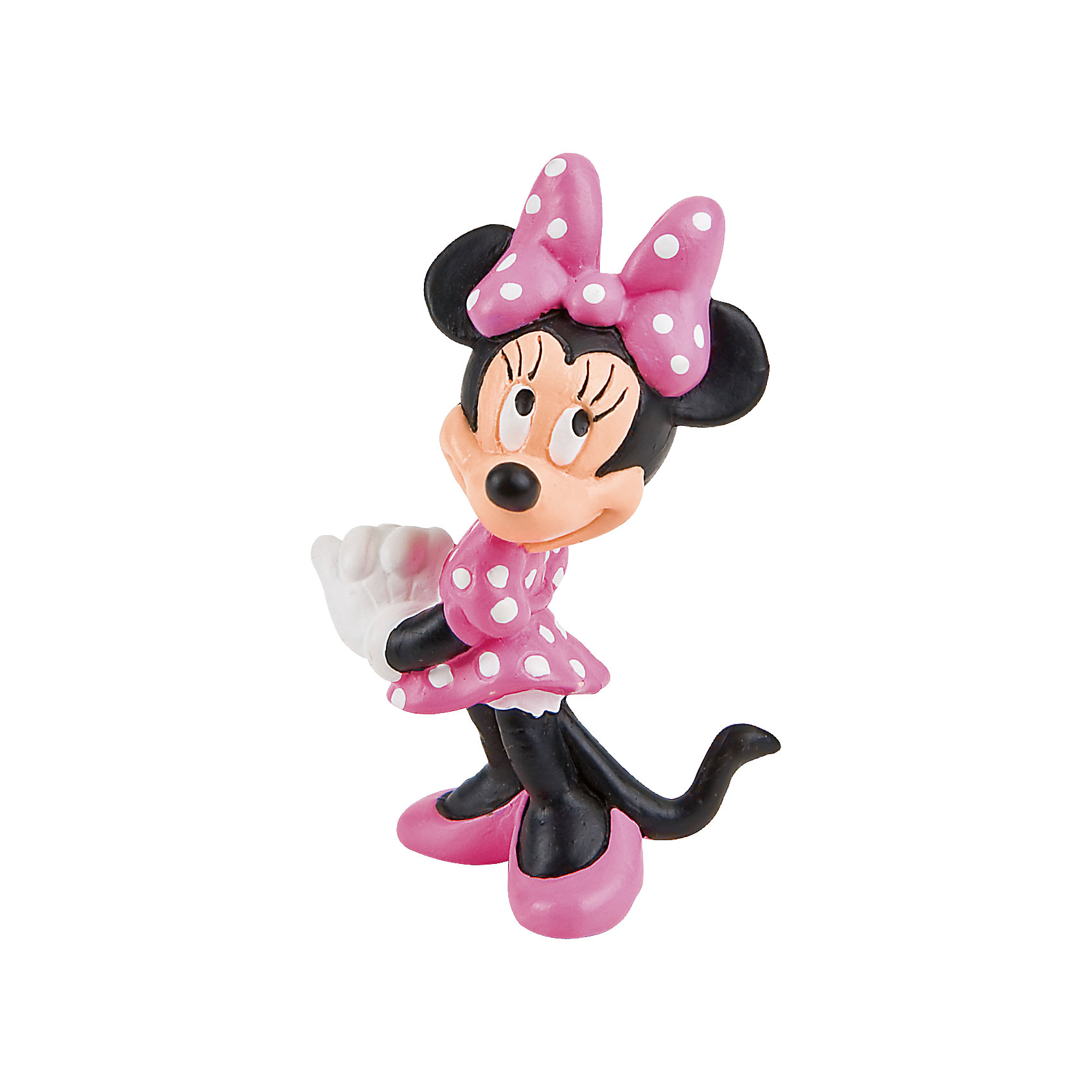 Фигурка Минни Маус, Disney Фигурка Минни Маус, DisneyКоллекционные и игровые фигурки<br>Фигурка мышки Минни Маус из мультфильма студии Уолта Диснея, «Клуб Микки Мауса». Избранница Микки Мауса старается всегда быть рядом с ним и участвовать во всех его приключениях. Ее близкая подружка - Дейзи Дак. Красавица Минни обладает оптимизмом, веселым нравом и добрым характером. Будучи любимицей детей и взрослых, Минни легко находит новых друзей. Фигурка Минни выполнена в классическом образе, свойственном героине мультфильмов Диснея. Персонаж подкупает своим обаянием и добротой. Игрушка выполнена из высококачественных, нетоксичных материалов и безопасна для детей. <br><br>Дополнительная информация:<br><br>Размер:7 см <br>Материал: термопластичный каучук высокого качества. <br> <br>Фигурку Минни Маус, Disney можно купить в нашем магазине.<br><br>Ширина мм: 78<br>Глубина мм: 55<br>Высота мм: 25<br>Вес г: 14<br>Возраст от месяцев: 36<br>Возраст до месяцев: 96<br>Пол: Женский<br>Возраст: Детский<br>SKU: 1985067