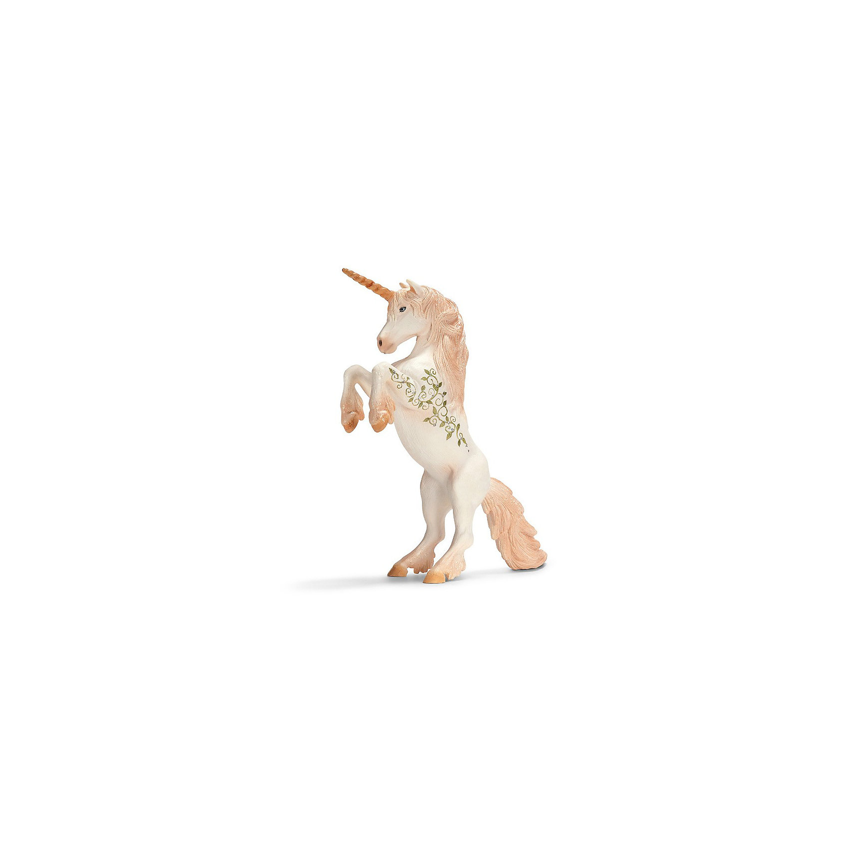 Schleich Единорог, вставший на дыбы. Серия Эльфы Schleich Единорог, вставший на дыбы. Серия ЭльфыЭльфы и люди<br>Коллекционные и игровые фигурки фирмы Schleich (Шляйх) из тематической серии Эльфы: единорог, о котором сложено много сказок и легенд! <br><br>Единорог – это прекрасное дикое животное. Не каждому удается его увидеть, потому что в одно мгновенье он может исчезнуть в чаще леса. <br><br>Волшебное существо, которое удостаивает своей дружбой избранных эльфов.<br><br><br><br>Подробнее:<br><br>- Размеры упаковки (ДxШxВ): прибл. 15 x 8,5 x 18 см<br>- Фигурка раскрашена вручную<br><br>Ширина мм: 188<br>Глубина мм: 159<br>Высота мм: 97<br>Вес г: 196<br>Возраст от месяцев: 36<br>Возраст до месяцев: 96<br>Пол: Женский<br>Возраст: Детский<br>SKU: 1995579