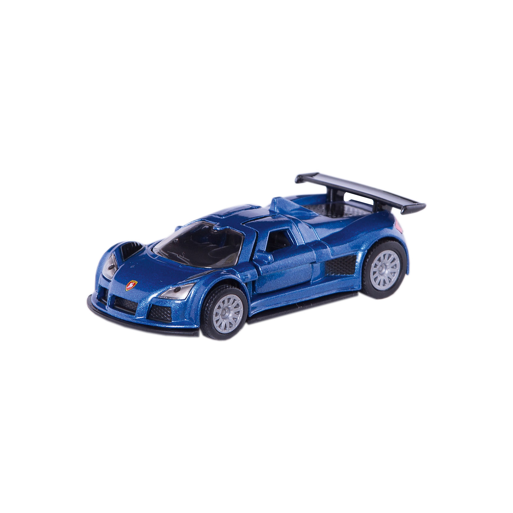 SIKU 1444 Gumpert Apollo SIKU 1444 Gumpert ApolloМашинки<br>Спортивный автомобиль экстра-класса. Gumpert – это чистокровный гоночный автомобиль, допущенный к движению по дорогам общего пользования. Изюминка этой модели на очень широких колесах – открывающиеся двери типа крыло чайки. Металлический кузов с задним спойлером придает нужную устойчивость этой модели, оригинал которой может развивать скорость, значительно превышающую 300 км/ч.<br><br>Размеры: 80 x 35 x 25 мм<br><br>+++Примечание+++<br>Фирма SIKU оставляет за собой право на изменение цвета и технических характеристик моделей. При демонстрации новинок в ряде случаев используются оригинальные фотографии и прототипы. Поставляемая модель может отличаться от представленной на фотографии.<br><br>Ширина мм: 98<br>Глубина мм: 78<br>Высота мм: 40<br>Вес г: 57<br>Возраст от месяцев: 36<br>Возраст до месяцев: 96<br>Пол: Мужской<br>Возраст: Детский<br>SKU: 1999733
