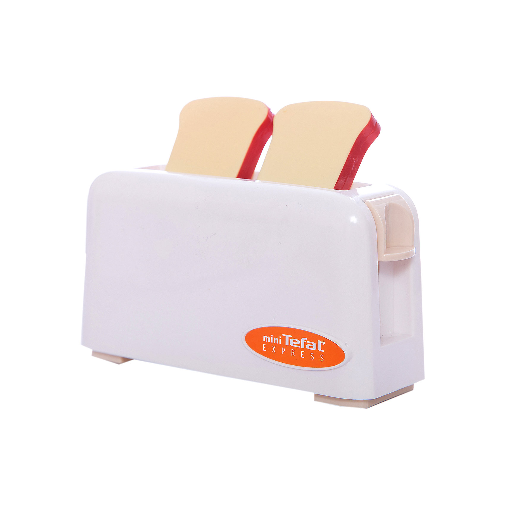 Smoby Тостер Tefal, белый Smoby Тостер Tefal, белыйИгрушечная бытовая техника<br>Этот игровой набор идеально подойдет для маленьких хлебосольных хозяек, ведь так весело, когда игрушечные кусочки хлеба выскакивают из тостера как настоящие! Нужно просто нажать на рычаг. Удобство еще и в том, что тостер работает без батареек.<br><br>Дополнительная информация:<br><br>- материал: пластмасса<br>- размер тостера: 15х5,5х8,5 см.<br> -тост: 4,5х5х1 см.<br>- размер упаковки: 18х6,5х15 см.<br>- вес с упаковкой: 0,2 кг.<br><br><br>Smoby Тостер Tefal можно купить в нашем интернет-магазине<br><br>Ширина мм: 189<br>Глубина мм: 156<br>Высота мм: 74<br>Вес г: 201<br>Возраст от месяцев: 36<br>Возраст до месяцев: 72<br>Пол: Женский<br>Возраст: Детский<br>SKU: 2014657