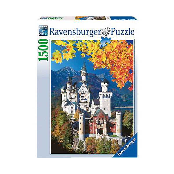 Пазл «Осенний Нойшвандеталейайн» 1500 деталей, Ravensburger Пазл «Осенний Нойшвандеталейайн» 1500 деталей, RavensburgerПазлы классические<br>Соединив все элементы Пазла «Осенний Нойшвандеталейайн» 1500 деталей, Ravensburger (Равенсбургер), Вы увидите красивую картину с видом всемирно известного дворца Нойшванштайн в Германии. На картинке этот один из самых красивых замков изображен на фоне осенней природы Альпийских гор. Готовое изображение станет оригинальным украшением комнаты!<br><br>Характеристики:<br>-Элементы идеально соединяются друг с другом, не отслаиваются с течением времени<br>-Высочайшее качество картона и полиграфии <br>-Матовая поверхность исключает отблески<br>-Развивает: память, мышление, внимательность, усидчивость, мелкая моторика, восприятие форм и цветов<br>-Занимательное времяпрепровождение для всей семьи<br>-Для сохранения в собранном виде можно использовать скотч или специальный клей для пазлов (в комплект не входит)<br><br>Дополнительная информация:<br>-Материал: плотный картон, бумага<br>-Размер собранного пазла: 60х80 см<br>-Размер упаковки: 37x5,5x27 см<br>-Вес упаковки: 1 кг<br><br>Чтобы собрать Пазл «Осенний Нойшвандеталейайн» понадобится несколько вечеров, но увлекательное занятие без сомнений понравится как детям, так и взрослым ценителям этого хобби! <br><br>Пазл «Осенний Нойшвандеталейайн» 1500 деталей, Ravensburger (Равенсбургер) можно купить в нашем магазине.<br><br>Ширина мм: 64<br>Глубина мм: 378<br>Высота мм: 274<br>Вес г: 1040<br>Возраст от месяцев: 144<br>Возраст до месяцев: 228<br>Пол: Унисекс<br>Возраст: Детский<br>Количество деталей: 1500<br>SKU: 2102643