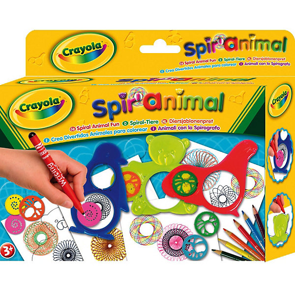 Набор трафаретов Животный мир с карандашами, Crayola Набор трафаретов Животный мир с карандашами, CrayolaДетские трафареты<br>Набор трафаретов Животный мир с карандашами, Crayola.<br><br>Набор для творчества станет отличным подарком для четырехлетнего малыша. Внутри красивой коробки ребенок найдет три трафарета с наверняка известными ему животными – обезьяной, слоном и собакой. Каждый трафарет содержит три диска. Кроме того, в наборе имеются яркие карандаши, рисовать которыми легко – толщина карандаша выбрана с учетом размера маленькой ручки. Если вы сразу не разберетесь, как именно использовать набор, стоит обратиться к инструкции – она поможет вам создать шедевры, которые займут достойное место на стене или на столе ваших родителей.<br><br>Станет прекрасным подарком любому малышу!<br>Можно легко приобрести в нашем интернет магазине<br><br>Ширина мм: 218<br>Глубина мм: 180<br>Высота мм: 53<br>Вес г: 232<br>Возраст от месяцев: 48<br>Возраст до месяцев: 120<br>Пол: Унисекс<br>Возраст: Детский<br>SKU: 2127079