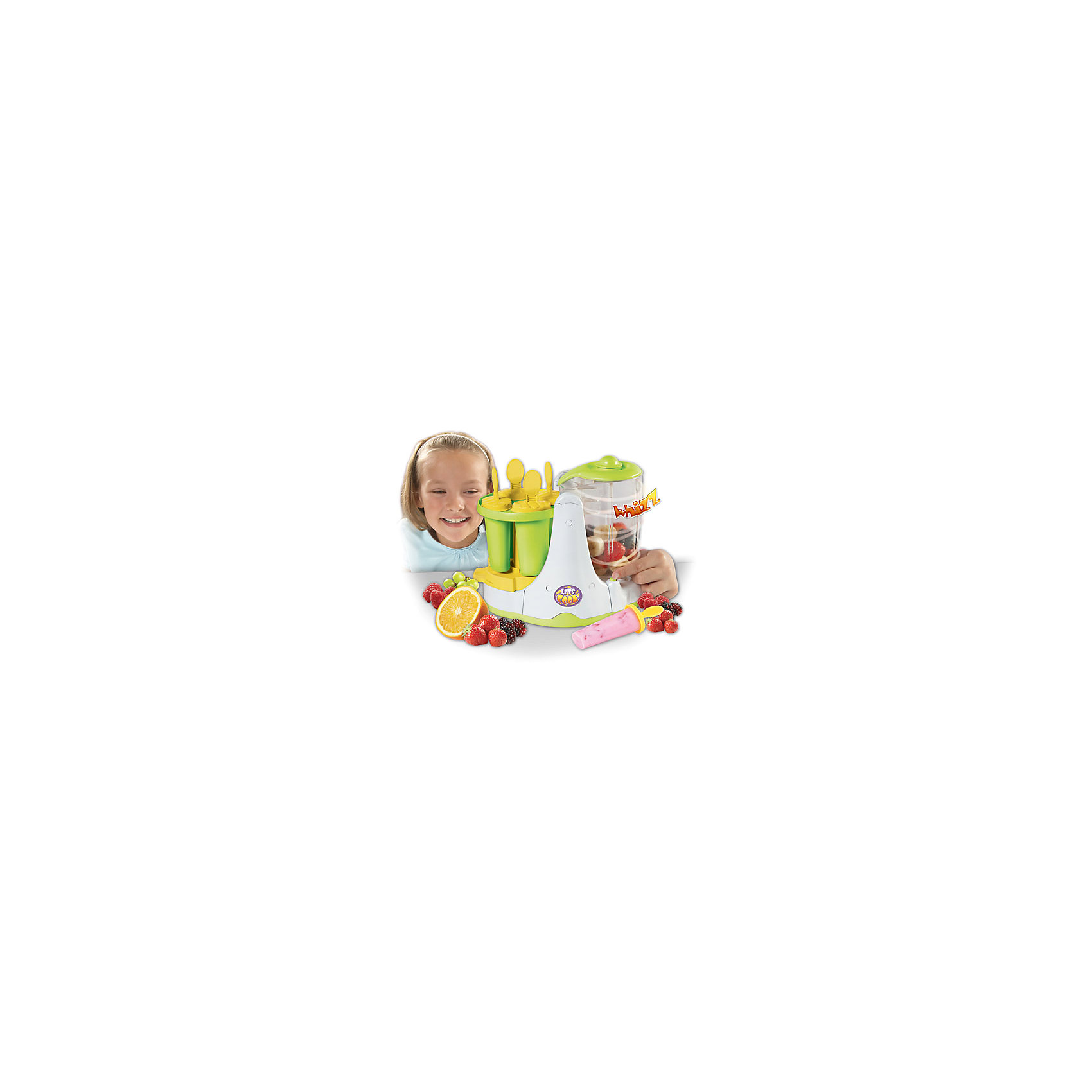 Фабрика десертов, Lets cook Фабрика десертов, Lets cookИгрушечная бытовая техника<br>Фабрика по изготовлению десертов от Lets cook. <br><br>Готовим сами - едим с друзьями! Фабрика десертов - готовить просто и безопасно! 10 рецептов из натуральных продуктов и подробная инструкция на русском языке. Вы сможете приготовить мороженое, фруктовый лед, коктейли, используя настоящие продукты - все своими руками, без химических добавок и консервантов! <br><br>В набор входит:<br>- емкость для взбивания с предохраняющей решеткой; <br>- емкость для смешивания коктейля (с несъемной предохраняющей решеткой);<br>- основной блок; <br>- формочка для мороженого с четырьмя секциями;<br>- палочки для мороженого (4 шт.); <br>- палочка для перемешивания коктейля. <br><br>Дополнительная информация:<br><br>- Работает от 4х батареек типа С (1,5V) (в комплект не входят). <br>- Внимательно прочтите инструкцию. <br>- Дети должны готовить под присмотром взрослых. <br>- Размеры упаковки: 30 х 20 х 19 см.<br><br>Фабрику десертов, Lets cook можно купить в нашем интернет - магазине.<br><br>Ширина мм: 300<br>Глубина мм: 190<br>Высота мм: 200<br>Вес г: 1275<br>Возраст от месяцев: 60<br>Возраст до месяцев: 144<br>Пол: Женский<br>Возраст: Детский<br>SKU: 2148605