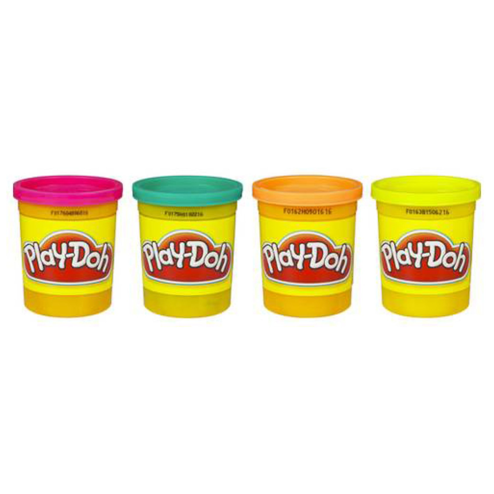 Пластилин в 4-х банках, Play-Doh Пластилин в 4-х банках, Play-DohНабор пластилина Play Doh из 4-х баночек - оптимальный вариант для тех, кто только знакомится с лепкой. Если четырёх базовых цветов не хватает для реализации вашей задумки, смело смешивайте их и получайте нужный оттенок! С пластилином Плей-До лепить просто и весело, он очень пластичен и создан из экологичных материалов. <br><br>Дополнительная информация:<br><br>- Комплект из четырех банок<br>- Цвета: розовый, бирюзовый, оранжевый, желтый, фиолетовый, зеленый, красный, голубой, синий, светло-розовый, золотистый.<br>- Размер упаковки: 70 х 277 х 80 мм<br>- Вес каждой банки: 130 г<br><br>Внимание! Данный товар представлен в ассортименте, к сожалению, выбрать заранее определенный вид не представляется возможным. При заказе 2-х возможно получение одинаковых.<br><br>Пластилин в 4-х банках, в ассорт., Play-Doh можно купить в нашем магазине.<br><br>Ширина мм: 100<br>Глубина мм: 100<br>Высота мм: 100<br>Вес г: 1000<br>Возраст от месяцев: 36<br>Возраст до месяцев: 108<br>Пол: Унисекс<br>Возраст: Детский<br>SKU: 2149727