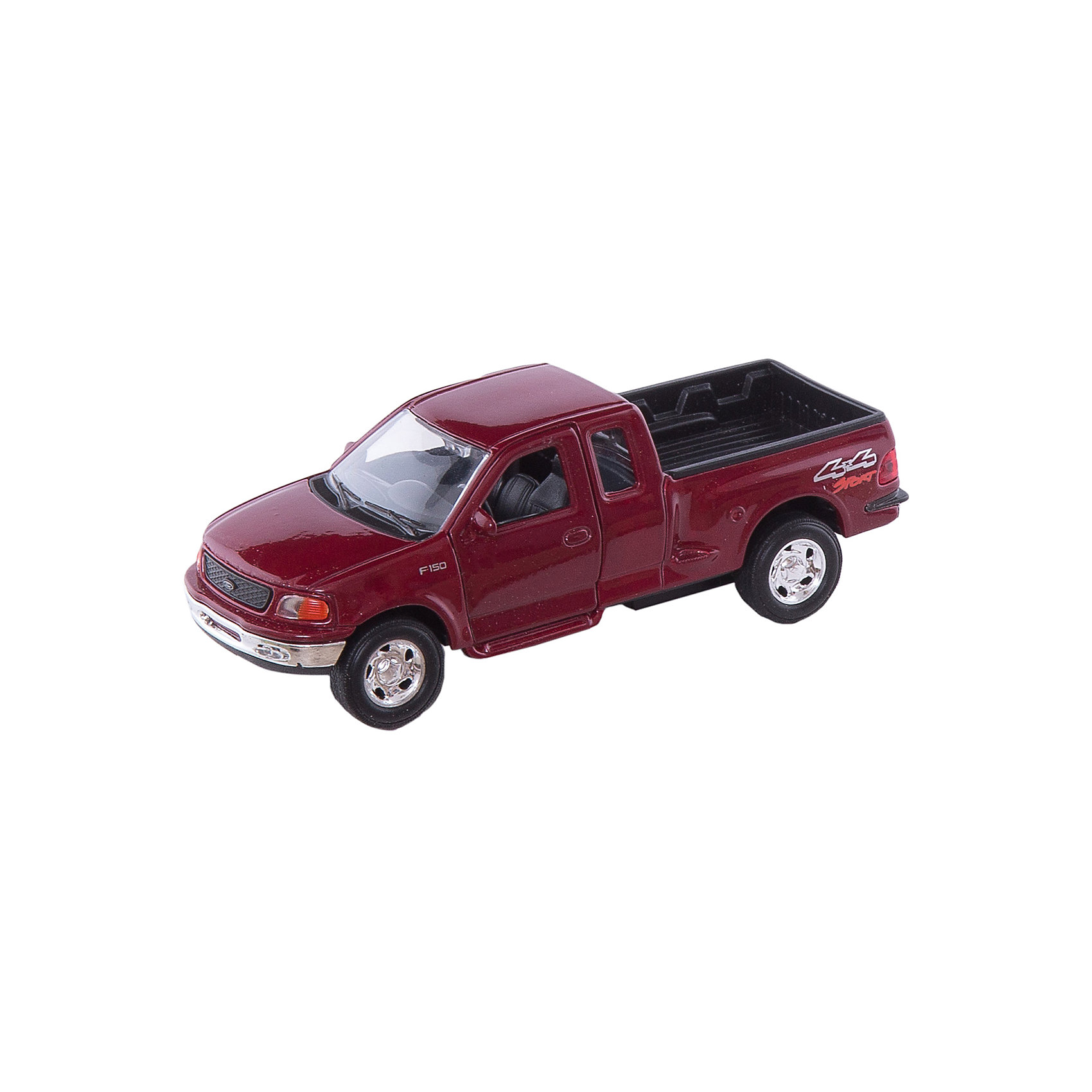 Welly Модель машины 1:37 1999 FORD F-150 Flareside Supercab Pick Up Welly Модель машины 1:37 1999 FORD F-150 Flareside Supercab Pick UpИгрушка модель машины 1:37 1999 FORD F-150 FLARESIDE SUPERCAB PICK UP <br><br>Размеры: 18x8x7 см.<br><br>Ширина мм: 175<br>Глубина мм: 70<br>Высота мм: 75<br>Вес г: 236<br>Возраст от месяцев: 84<br>Возраст до месяцев: 1188<br>Пол: Мужской<br>Возраст: Детский<br>SKU: 2150110