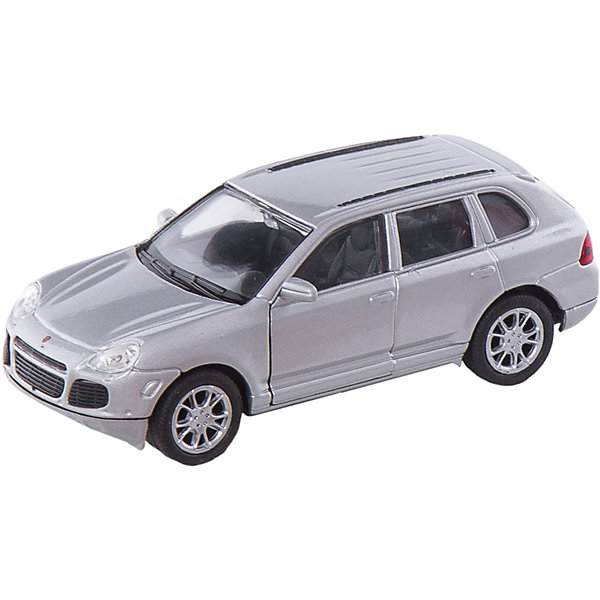 Welly Модель машины 1:34-39 Porsche Cayenne Turbo Welly Модель машины 1:34-39 Porsche Cayenne TurboМашинки<br>Welly Модель машины 1:34-39 Porsche Cayenne Turbo<br><br>Характеристики:<br>- Материал: металл, пластик<br>- В комплект входит: 1 машинка<br>- Размер упаковки: 12 * 6 * 15 см.<br>- Вес: 150 гр.<br>Модель машины 1:34-39 Porsche Cayenne Turbo, от известного бренда Welly (Велли) станет отличным сюрпризом для любителей автомобилей. Классический вариант городского авто для всей семьи ультра класса. Полностью соответствуя своей настоящей, эта модель привлекает внимание и создана как для игры, так и для коллекции. У модели имеется возможность открывать только передние двери открываются . Имеет заводной механизм для движения. Кузов и внутренние детали этого хетчбека имеют качественную детализацию, не оставляя равнодушных. Машинка предназначена для развития моторики рук, внимания и воображения.<br>Модель машины 1:34-39 Porsche Cayenne Turbo, Welly (Велли) можно купить в нашем интернет-магазине.<br>Подробнее:<br>• Для детей в возрасте: от 3 до 10 лет <br>• Номер товара: 2150128<br>Страна производитель: Китай<br><br>Ширина мм: 150<br>Глубина мм: 60<br>Высота мм: 115<br>Вес г: 169<br>Возраст от месяцев: 84<br>Возраст до месяцев: 144<br>Пол: Мужской<br>Возраст: Детский<br>SKU: 2150128