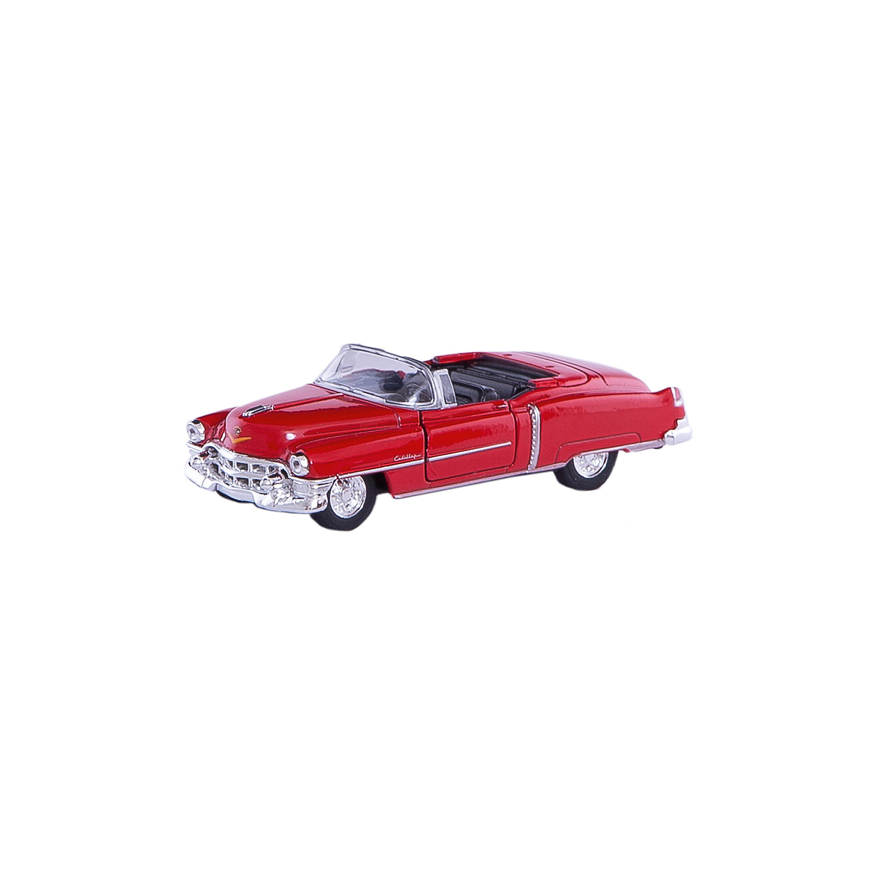 Welly Модель машины 1:34-39 1953 Cadillac Eldorade Welly Модель машины 1:34-39 1953 Cadillac EldoradeКоллекционные модели<br>Welly Модель машины 1:34-39 1953 Cadillac Eldorade<br><br>Характеристики:<br>- Материал: металл, пластик<br>- В комплект входит: 1 машинка<br>- Размер упаковки: 12 * 6 * 15 см.<br>- Вес: 150 гр.<br>Модель машины 1:34-39 1953 Cadillac Eldorade (Кадиллак Элдорэйд), от известного бренда Welly (Велли) станет отличным сюрпризом для любителей автомобилей. Серия Old Timer включает в себя ретро автомобили признанные классикой. Полностью соответствуя своей настоящей копии 50-х годов, эта модель привлекает внимание и создана как для игры, так и для коллекции. У модели открываются передние двери и капот. Имеет заводной механизм для движения. Кузов и внутренние детали этого кабриолета имеют качественную детализацию и не оставляют равнодушных. Машинка предназначена для развития моторики рук, внимания и воображения. Соберите свою коллекцию ретро автомобилей!<br>Модель машины 1:34-39 1953 Cadillac Eldorade, Welly (Велли) можно купить в нашем интернет-магазине.<br>Подробнее:<br>• Для детей в возрасте: от 3 до 10 лет <br>• Номер товара: 2150131<br>Страна производитель: Китай<br><br>Ширина мм: 145<br>Глубина мм: 60<br>Высота мм: 115<br>Вес г: 142<br>Возраст от месяцев: 84<br>Возраст до месяцев: 1188<br>Пол: Мужской<br>Возраст: Детский<br>SKU: 2150131