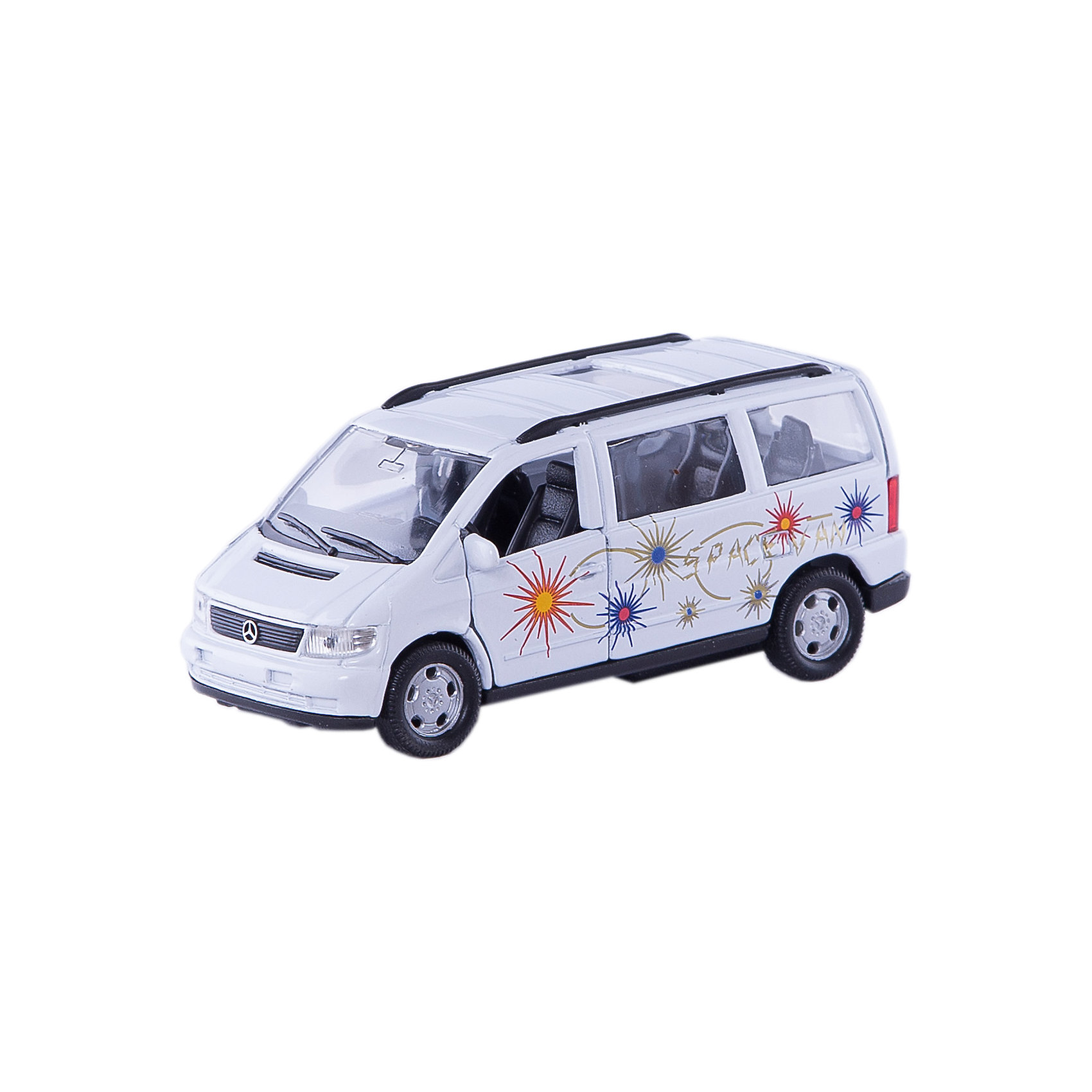 Welly Модель машины 1:34-39 MB V-CLASS Welly Модель машины 1:34-39 MB V-CLASSКоллекционные модели<br>Welly Модель машины 1:34-39 MB V-CLASS<br><br>Характеристика:<br><br>-Размер упаковки: 15х6х12 см<br>-Вес: 0,15 кг<br>-Для мальчиков<br>-Возраст: от 4 лет<br>-Материал: пластик, металл, резина<br>-Цвет: белый с рисунком<br>-Бренд: Welly<br>-Производитель: Китай<br><br>Welly Модель машины 1:34-39 MB V-CLASS - это копия настоящего автомобиля MB V-CLASS в уменьшенной версии. С такой машиной игры для вашего ребёнка станут ещё интереснее и реалистичнее. Машина привлекает своим блеском и небольшими яркими рисунками. Также она обладает инерционным механизмом и открывающимися дверьми спереди. <br><br>Welly Модель машины 1:34-39 MB V-CLASS можно приобрести в нашем интернет-магазине.<br><br>Ширина мм: 70<br>Глубина мм: 146<br>Высота мм: 120<br>Вес г: 170<br>Возраст от месяцев: 84<br>Возраст до месяцев: 1188<br>Пол: Мужской<br>Возраст: Детский<br>SKU: 2150146